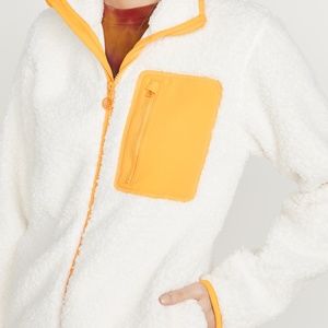 Tory Sport Sherpa Fleece Jacket Size Small